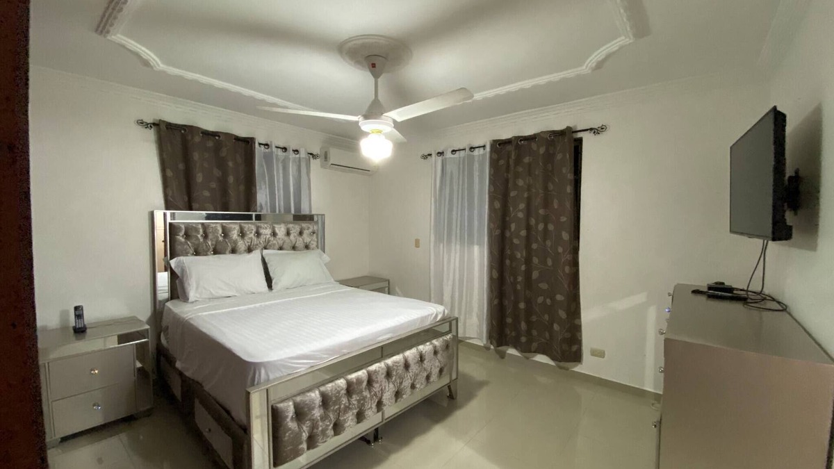 Guaricano Apartment | 1DR Charming 3-Bedroom Retreat Santo Domingo