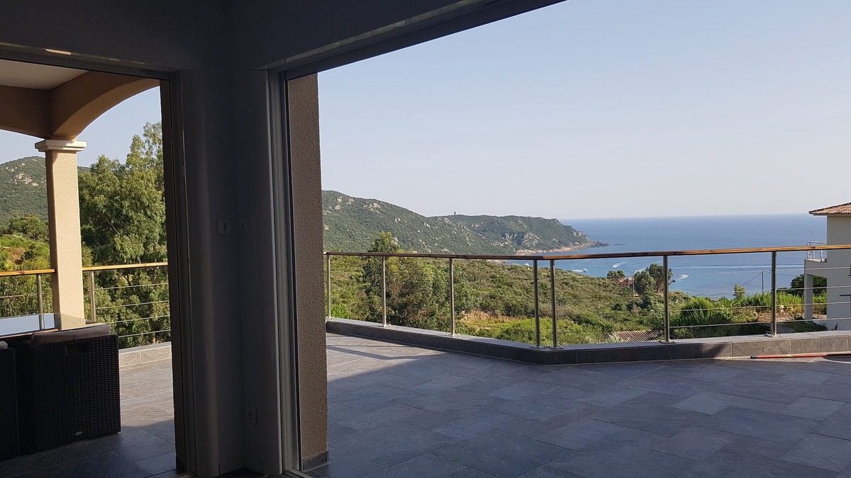 Coti-Chiavari Villa | 1km from unspoilt beaches: Magnificent villa, swimming pool, parking, superb sea view