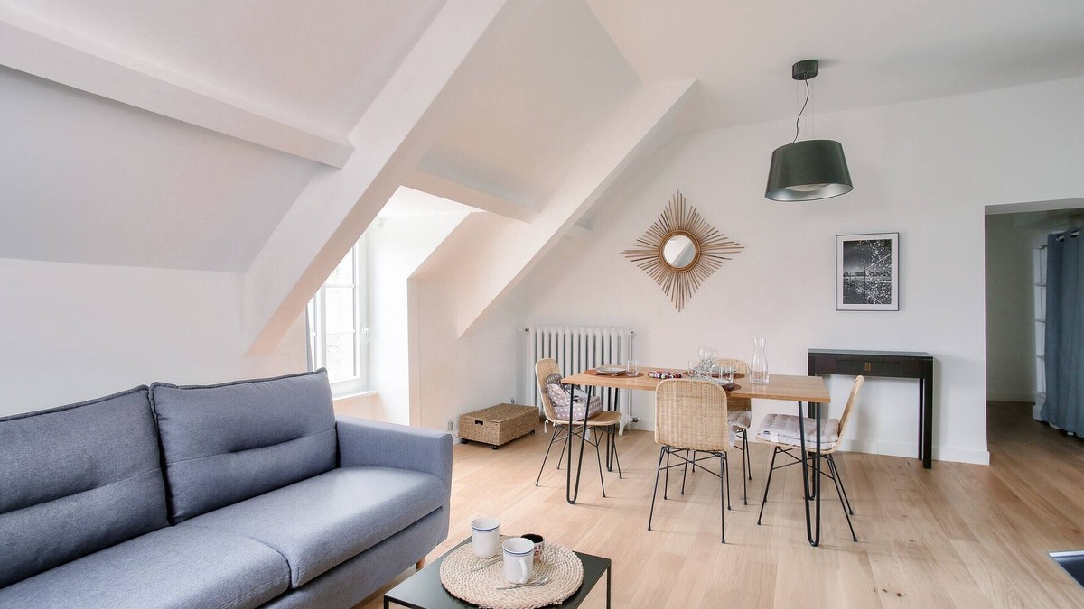 Dinard Apartment | 1km Prieuré beach - Dinard- Flat for 2