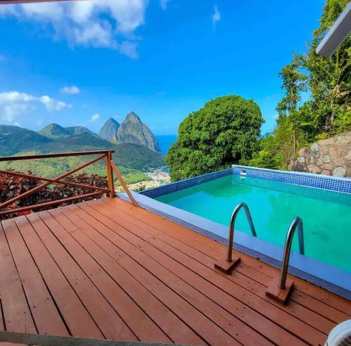 Soufriere Quarter House | $1MIL Luxury Villa PITON VIEW - Colombette Villa