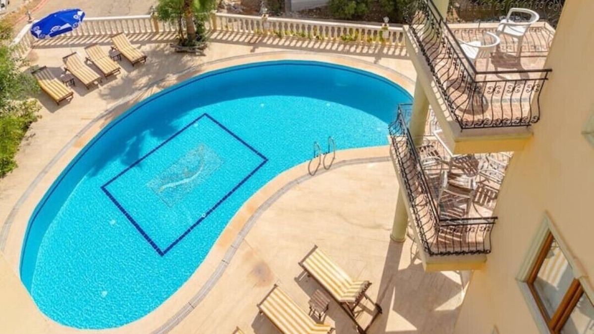 Kalkan Resort | 2+1 Apartment Close to the Beach in Kalkan Center- Papaya