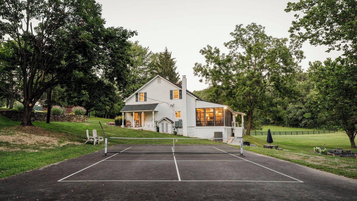 Millers Other | 2.5 hours from Washington D.C. this spacious 5BR 2.5BA farmhouse is on a secluded 75-acre property near Manchester, MD, in scenic Carroll County. It promises a relaxing retreat near the state line, exciting local attractions, and natural landmarks.