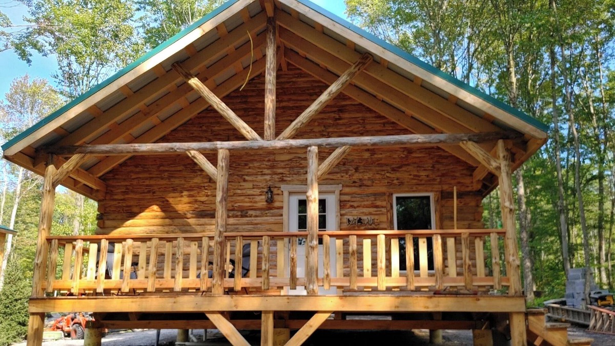 Benezette Cabin | 2 bed +2 bath cabin +Wi-Fi + deck +fire pit + kitchen