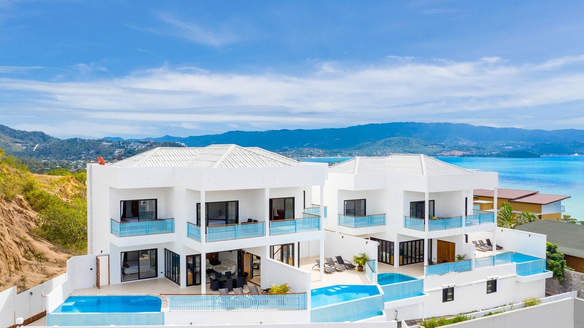 Moo 5 Villa | 2 Bed Seaview Villa 5 mins to beach (B1)