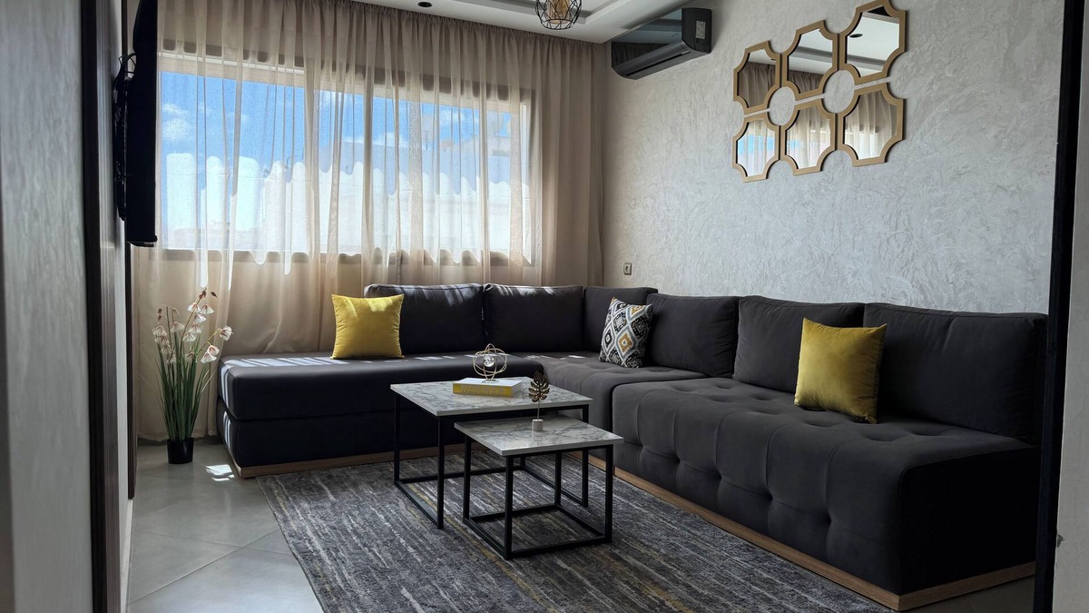 La Ville Haute Apartment | 2-bedroom apartment in peaceful Kénitra with AC, WiFi