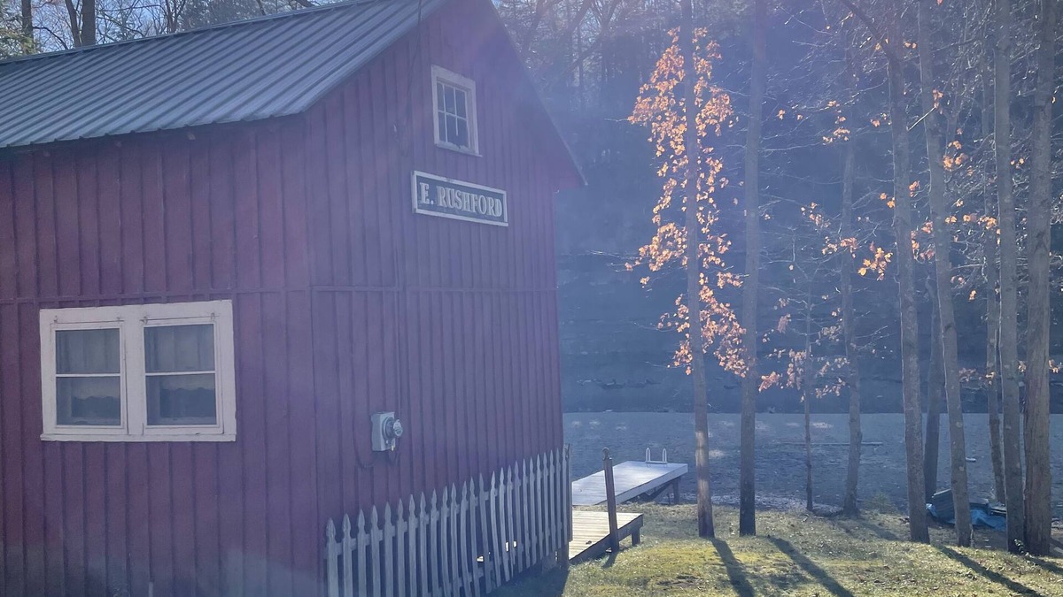 Rushford Lake Cottage | 2-bedroom lakefront cottage on Rushford Lake with private dock.