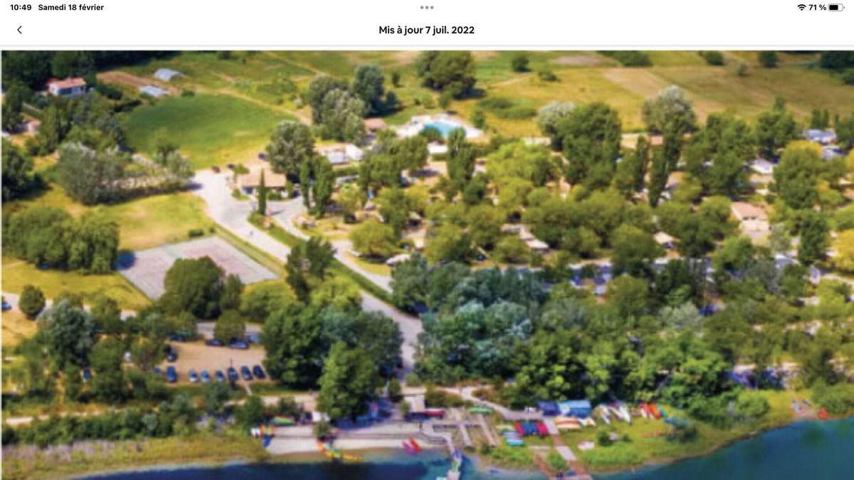 Quinson House | 2-bedroom mobile home sleeps 4-6 in a 3* family campsite in the Verdon gorges