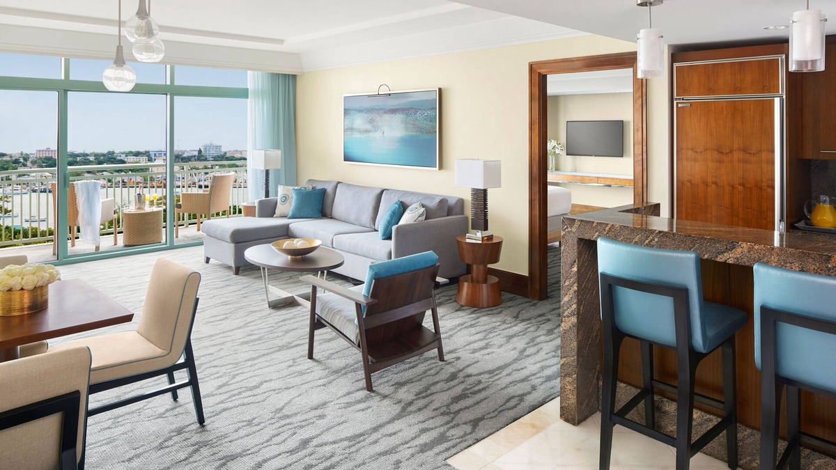 Paradise Island Resort | 2 Bedroom Suite Harbor View - 2 King bed, Max Occupancy 8 Guests