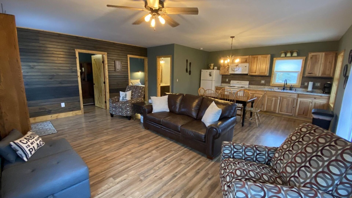 Benezette Cabin | 2 Bedroom w/King, 1 Bath across from Visitors Center- 4-Night Stay Discounts