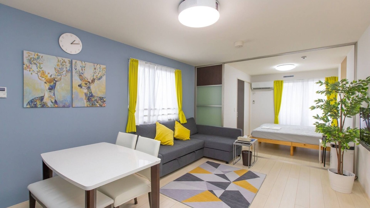 Hashima Apartment | 2 bedrooms in the 40 Westernstyle room which can be used by 2 families/Hashima Gifu