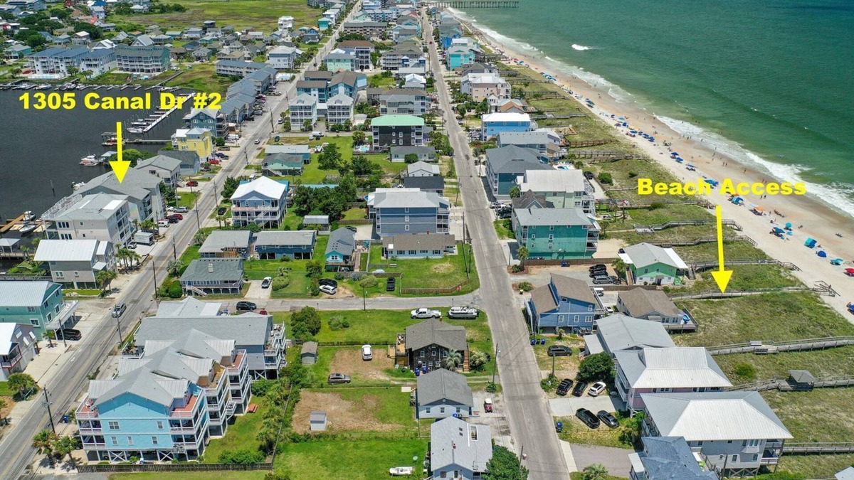North Carolina Coast Condo | 2 BR/2.5 BA beautiful, spacious waterfront Carolina Beach condo