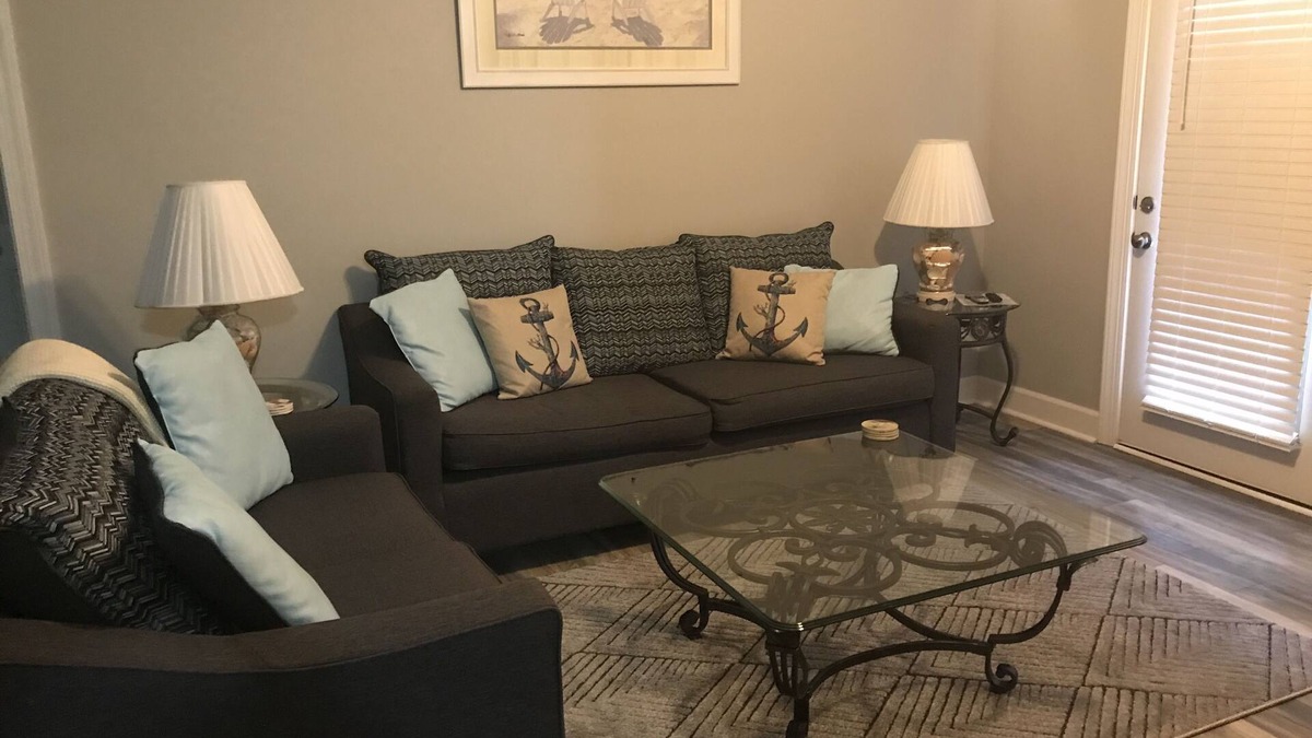 Foley Condo | 2 BR/2BA Condo1 King/2 Full beds Sleeps 6 close to OWA & Foley Tourism Complex