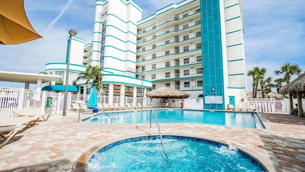 Port Canaveral Condo | 2 BR Cocoa Beach Direct OCEANFRONT Condo with Private Balcony