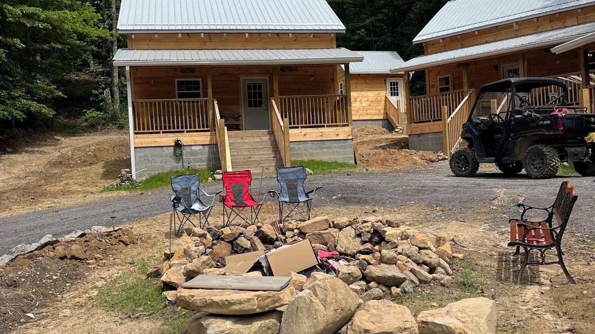 Rogersville Cabin | 2-Cabin Retreat. Ideal for a two family getaway on 180 acres of Clinch Mountain!