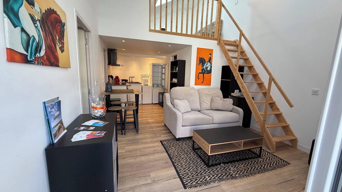 Le Faou Apartment | 2 double rooms + mezzanine in the historic center