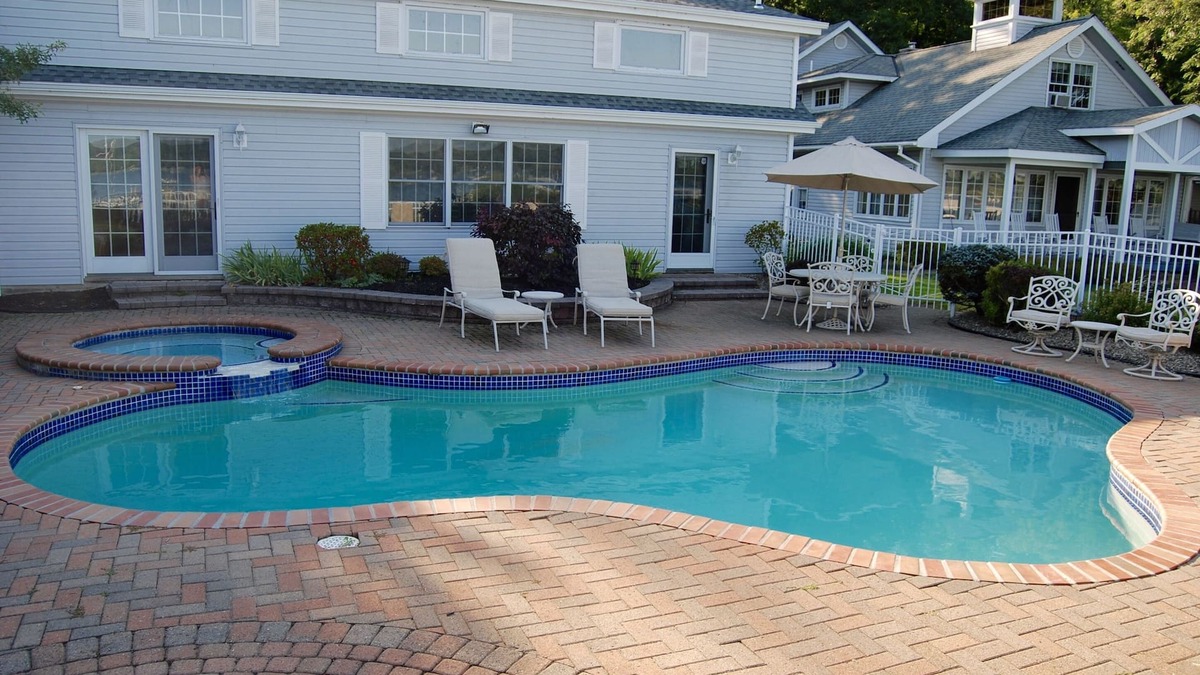 Ashville House | 2 Home Lake Front Estate with pool and hot tub