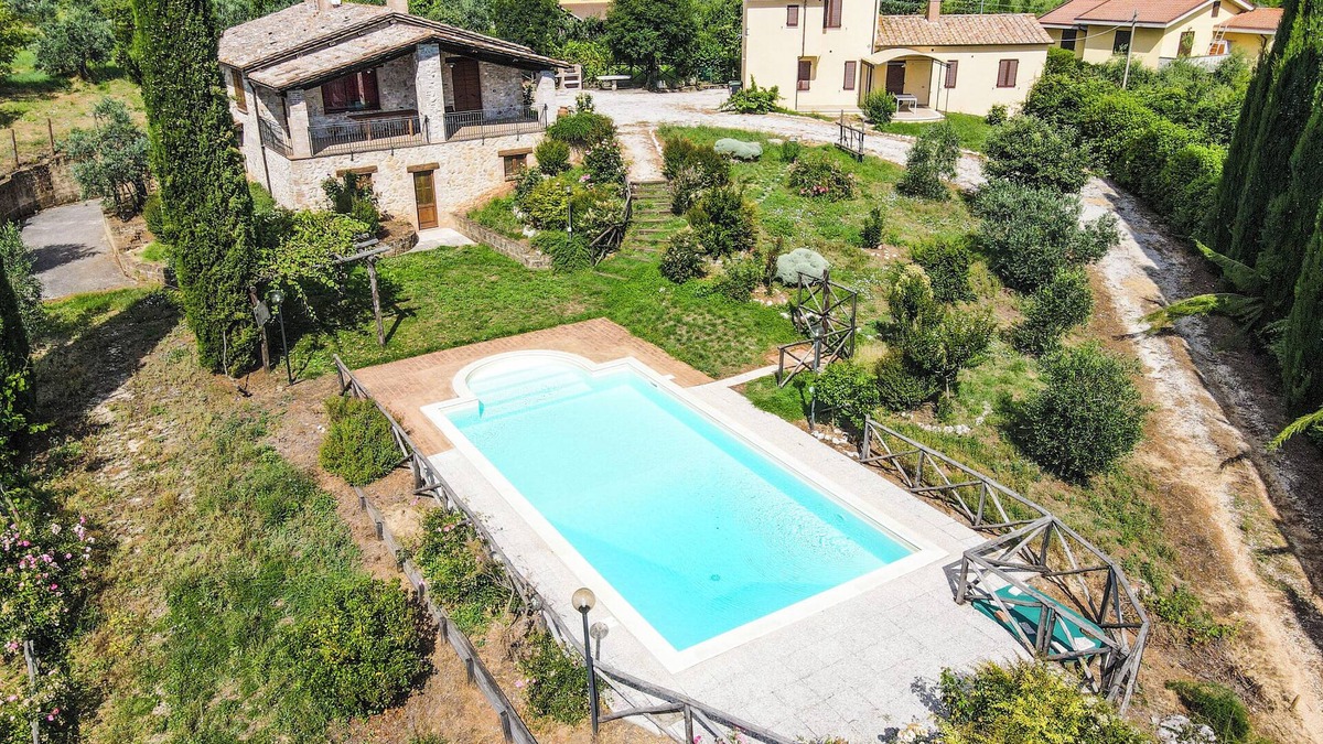 Avigliano Umbrio House | 2 houses with air conditioning and private pool. Quiet area & panoramic views