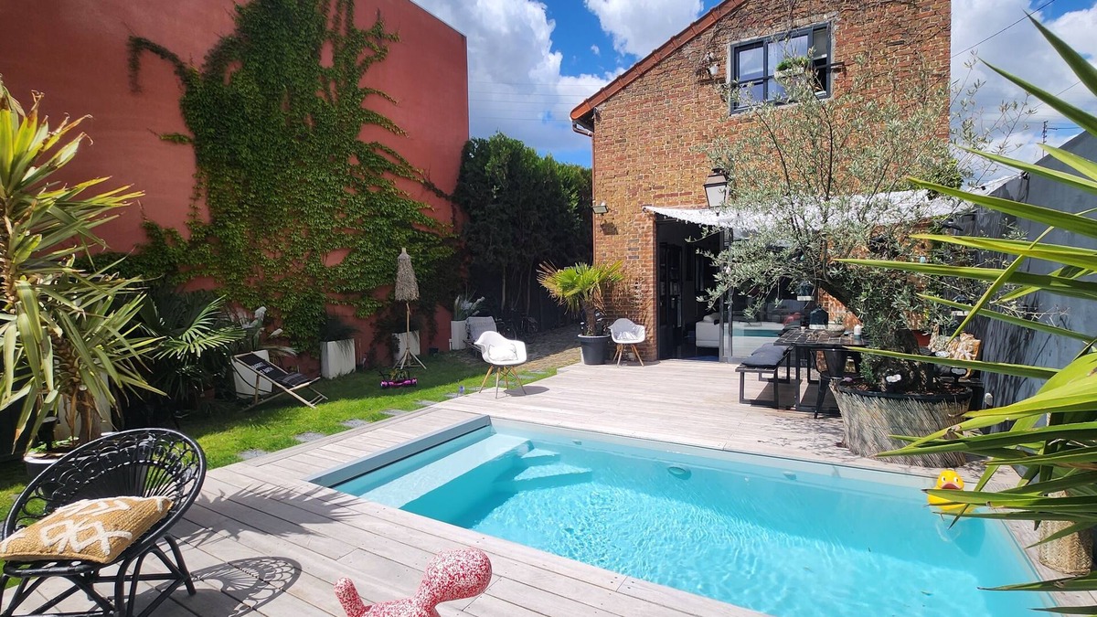 Colombes House | 2 large houses with swimming pool 3km from Paris Champs Elysées near Olympic Games 2024