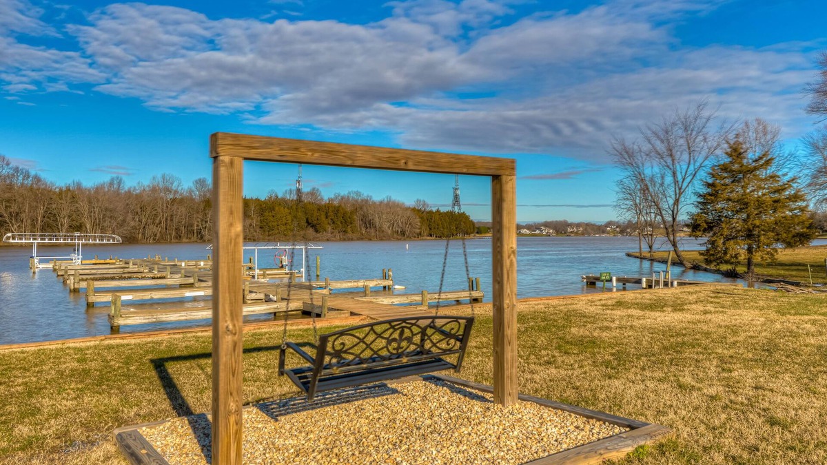 Louisa House | 2-level home with gated community water access/boat launch, firepit, & game room
