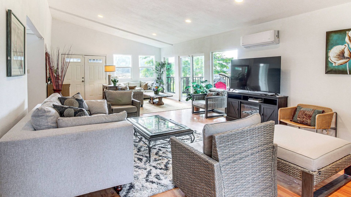 Coos Bay House | 2 Mi to Downtown Coos Bay: Home w/Deck, Fire Pits