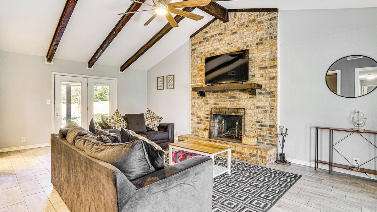 Wichita Falls House | 2 Mi to Lake: Home w/Game Room, Pool & Fast WiFi!