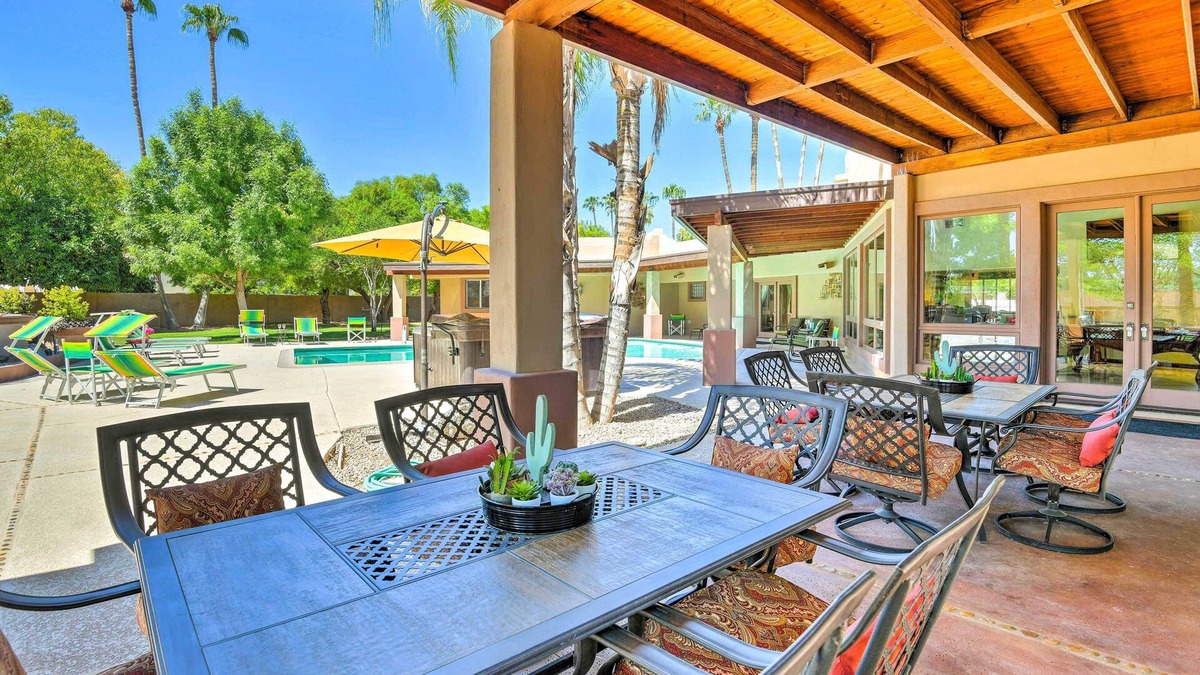 South Scottsdale Villa | 2 Mi to Old Town: 'The Grand Palms Estate' w/Pool