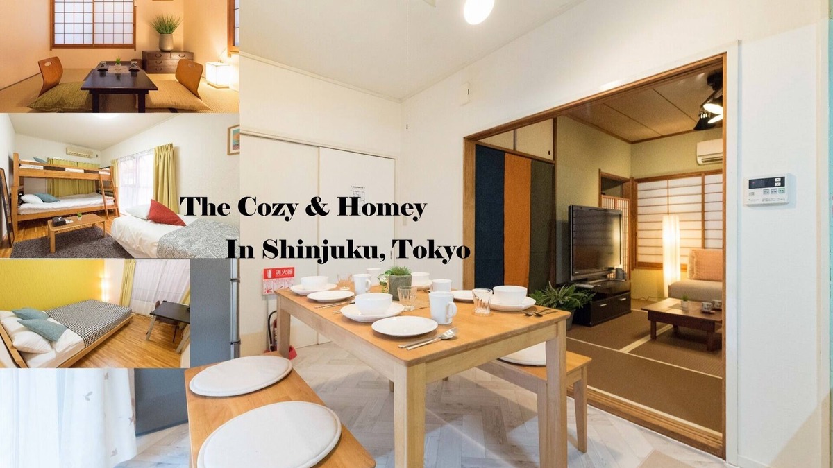 Hyakunincho House | 2 mins SHINJUKU Modern 3 Bedrooms10 people1AA15 - Smile/Shinjuku-ku Tokyo