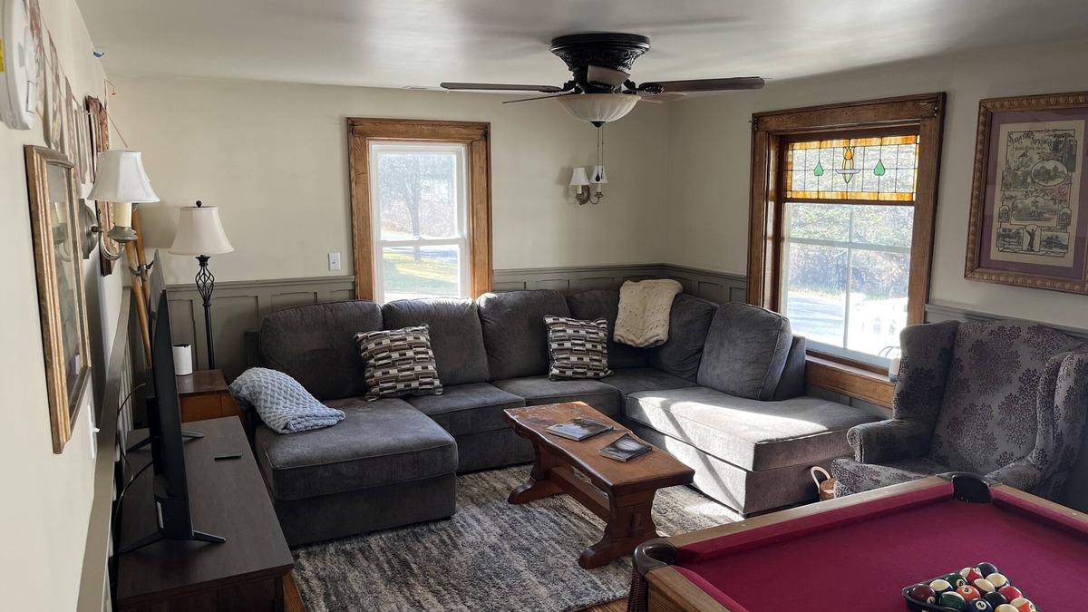 Brant Lake House | 2 Minute Walk to the Public Beach! Family and Dog Friendly.