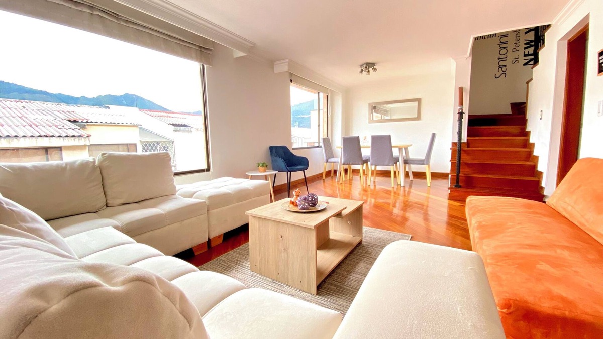 Usaquen Apartment | 2 Penthouse less than 1 block from Unicentro Norte Bogota