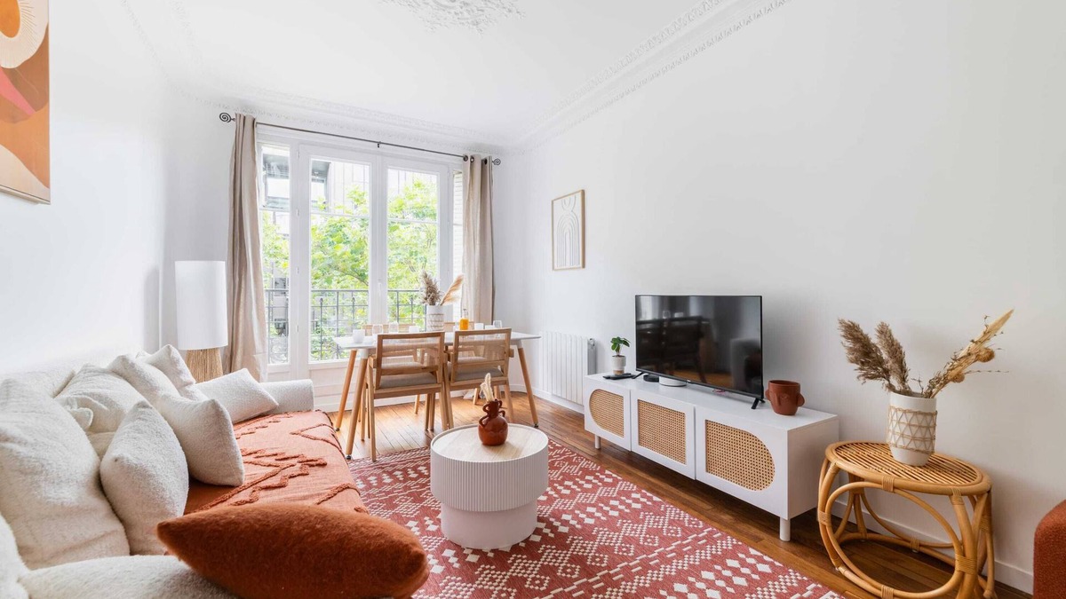 La Villette Apartment | 2 pieces fonctionnel metro Jaures - Paris 19 - 4p