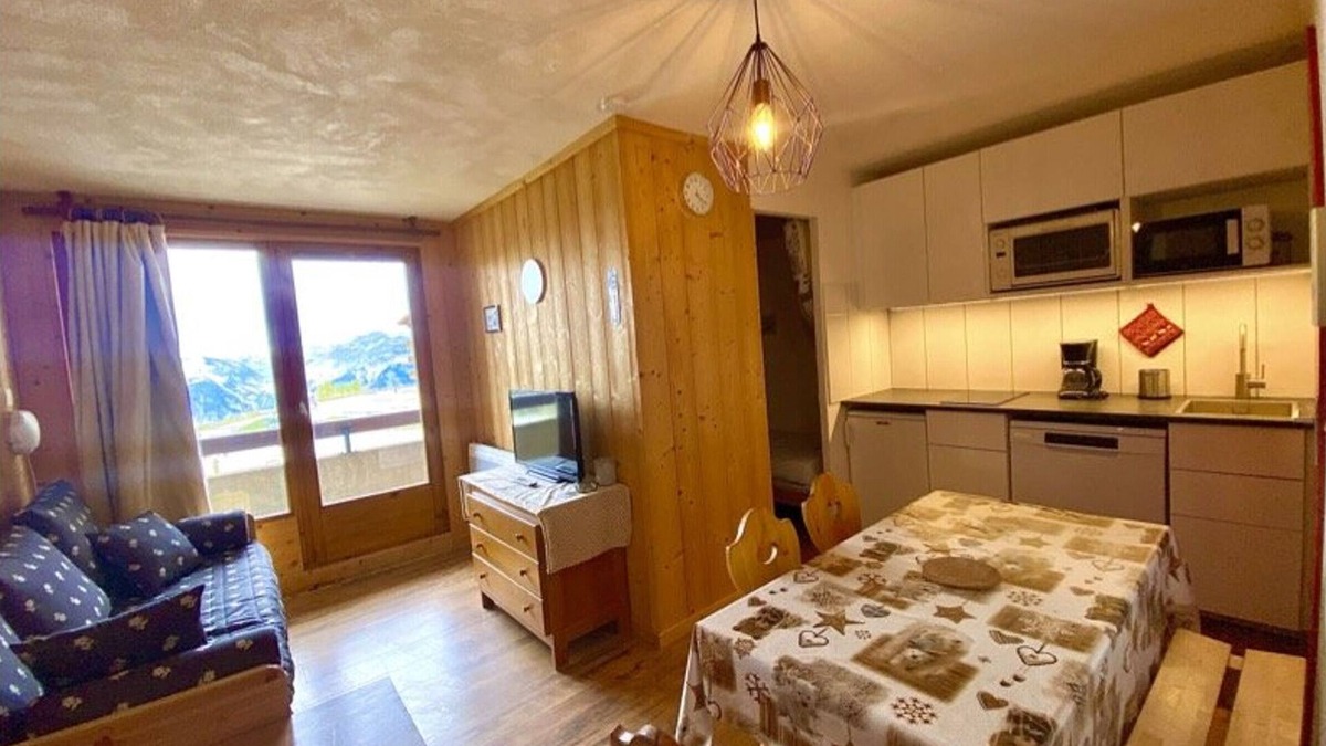 Plagne Soleil Apartment | 2-room apartment on slopes - 5 people - WIFI included