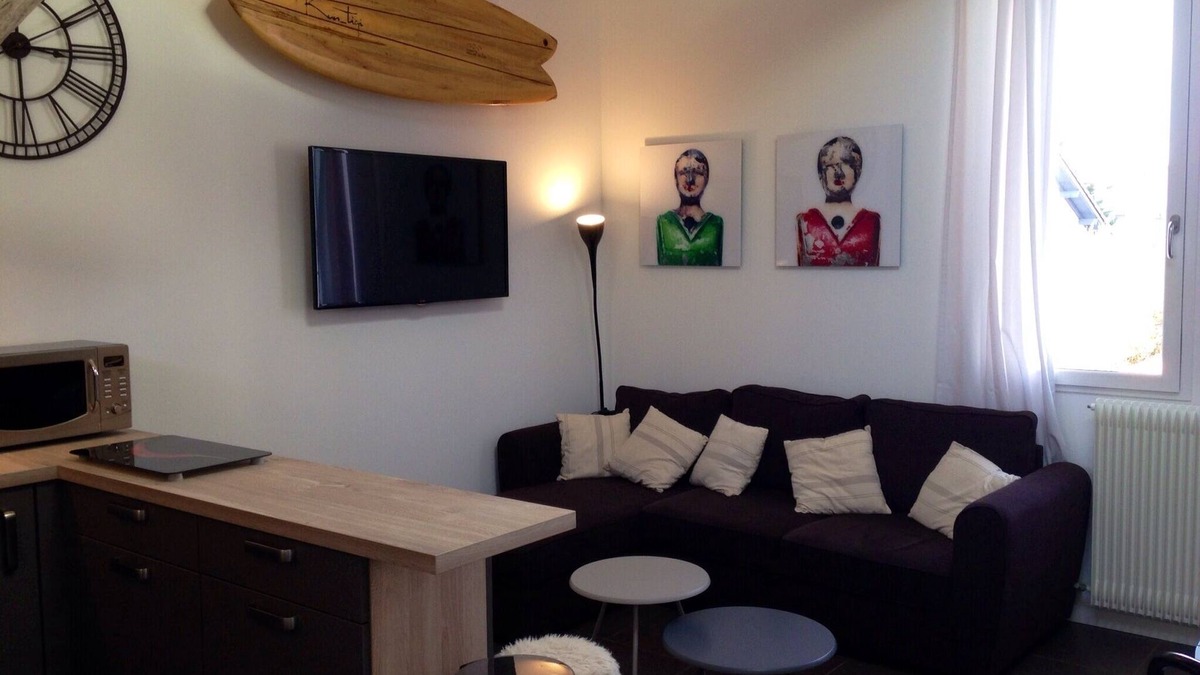 Biarritz Apartment | 2 ROOMS + MEZZANINE. All Biarritz on foot.
