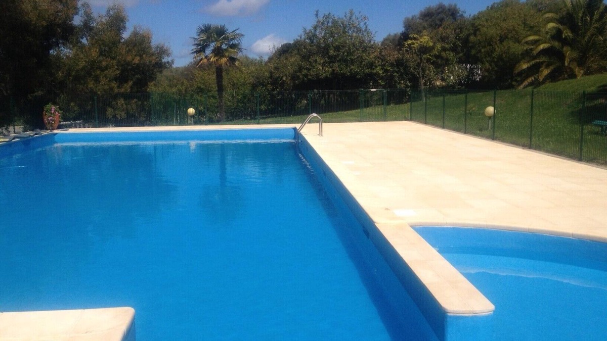 Cargese Apartment | 2 rooms with sea view Garden apartment in luxury residence with pool