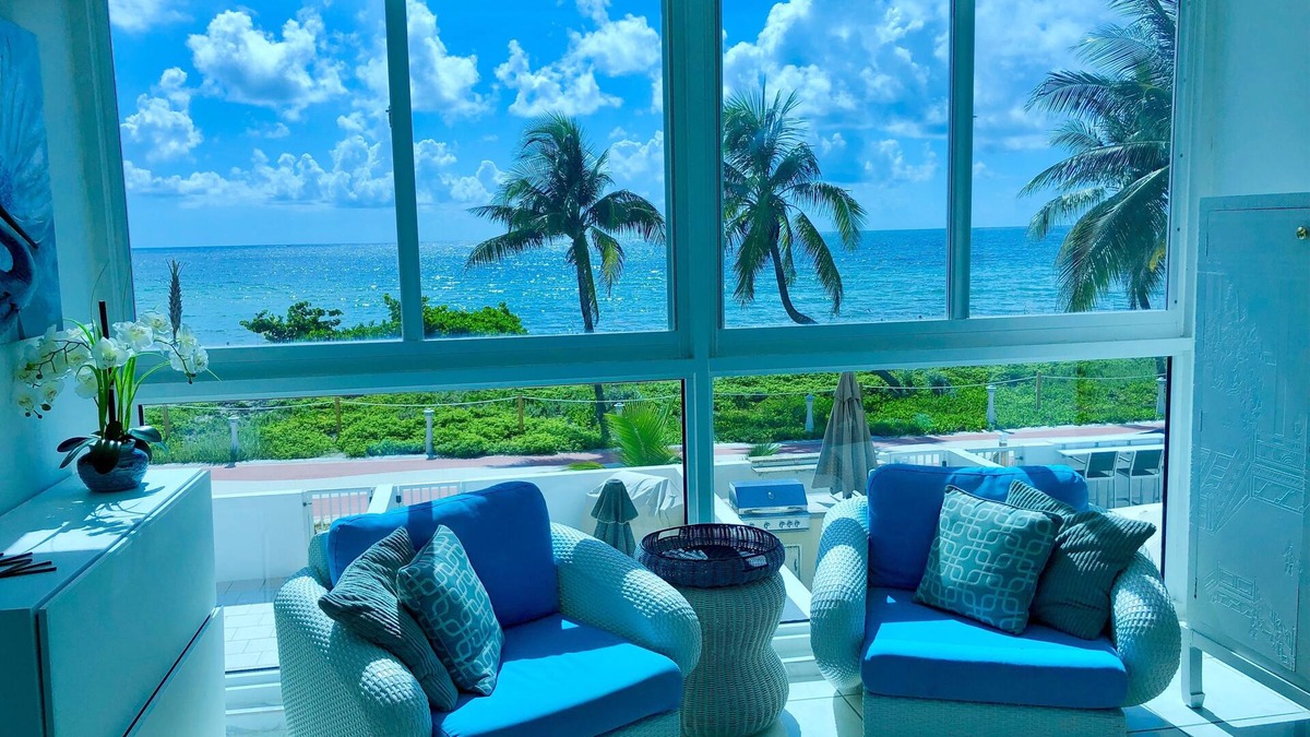 Mid Beach House | 2-Story Beach House with Endless Direct Ocean Views and HUGE Terrace!
