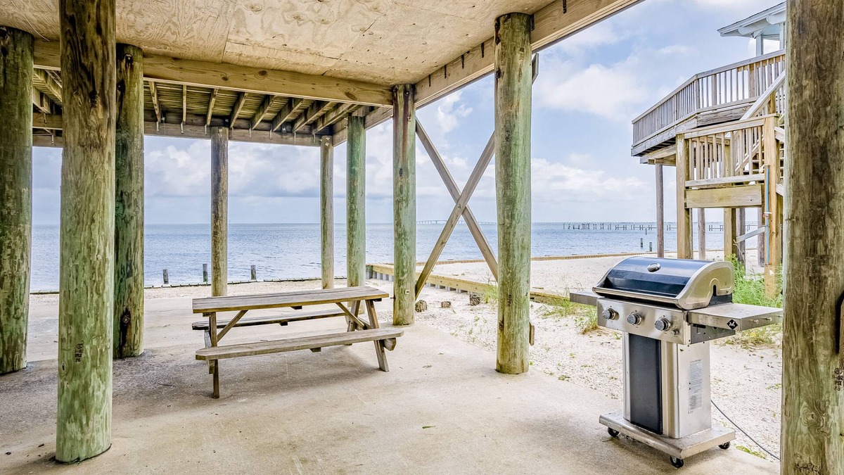 Silver Cay House | 2-story sound front home - incredible bay views, deck, gas grill, outdoor shower