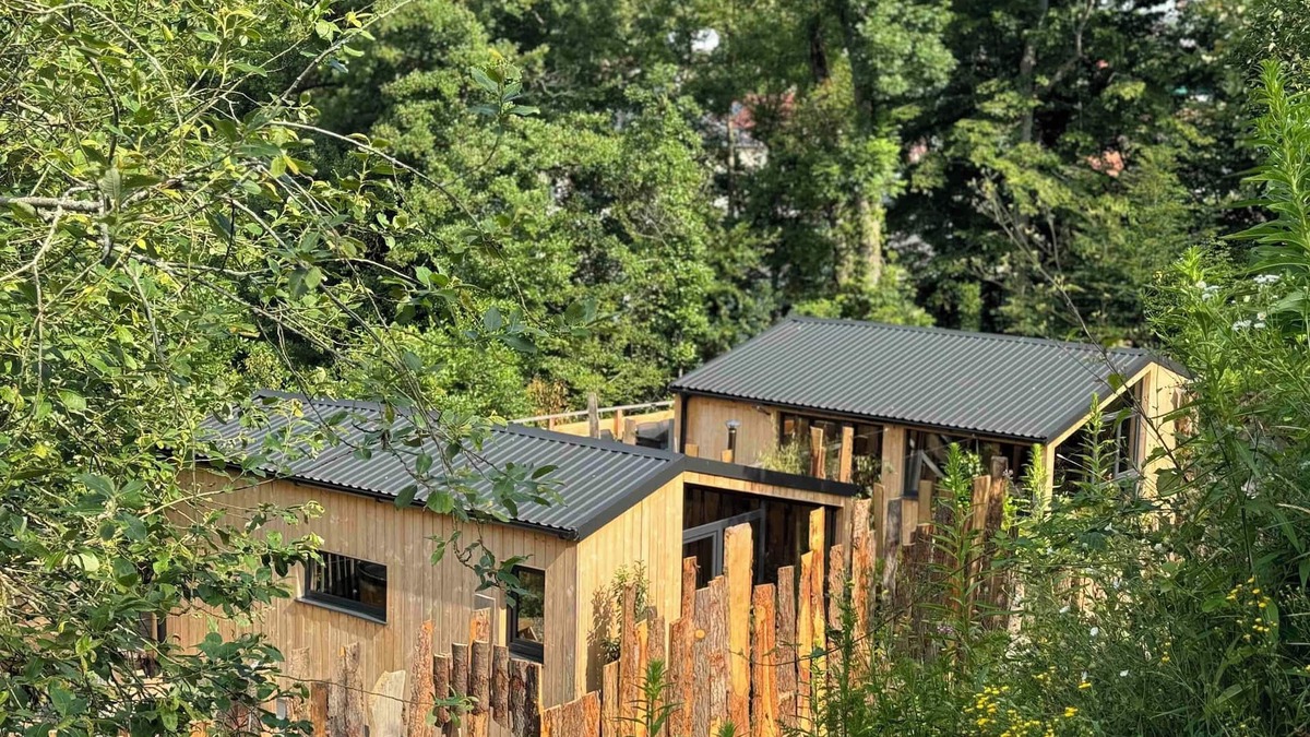 Orbey Cabin | 2 Tiny Houses with terrace and Nordic bath for an unusual group stay