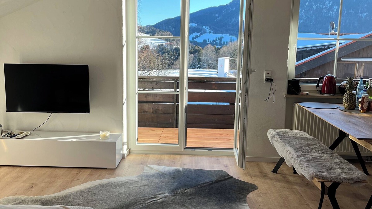 Steibis Apartment | 2-Zimmer-Apart.Kuschelnest in Steibis mit BergblicknInkl Oberstaufen Plus Karte