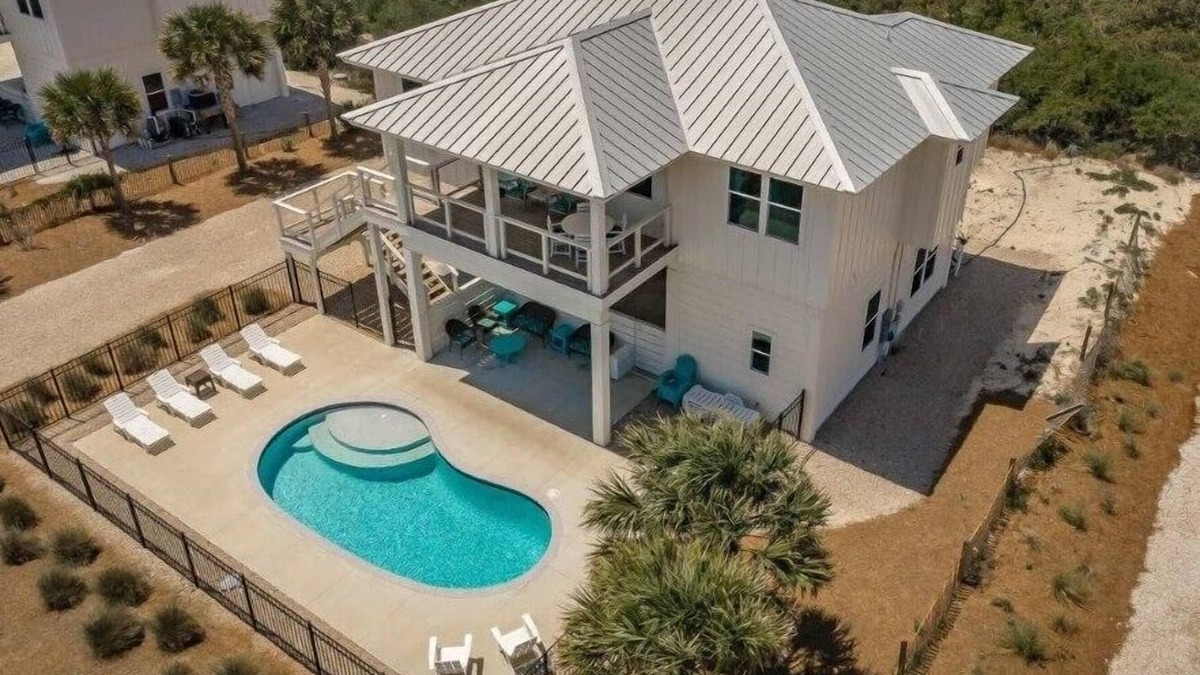 St. George Island House | 20% OFF FALL! Family Friendly, Private Pool, Game Room & Gulf Views!