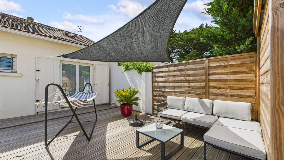 La Faute-sur-Mer House | 200m from the beach – Large terrace for 4