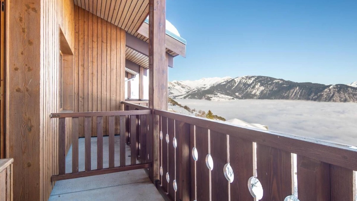 Doucy-Combelouviere Apartment | 200m from resort center, balcony, parking, tv, ski locker, 55m², Valmorel