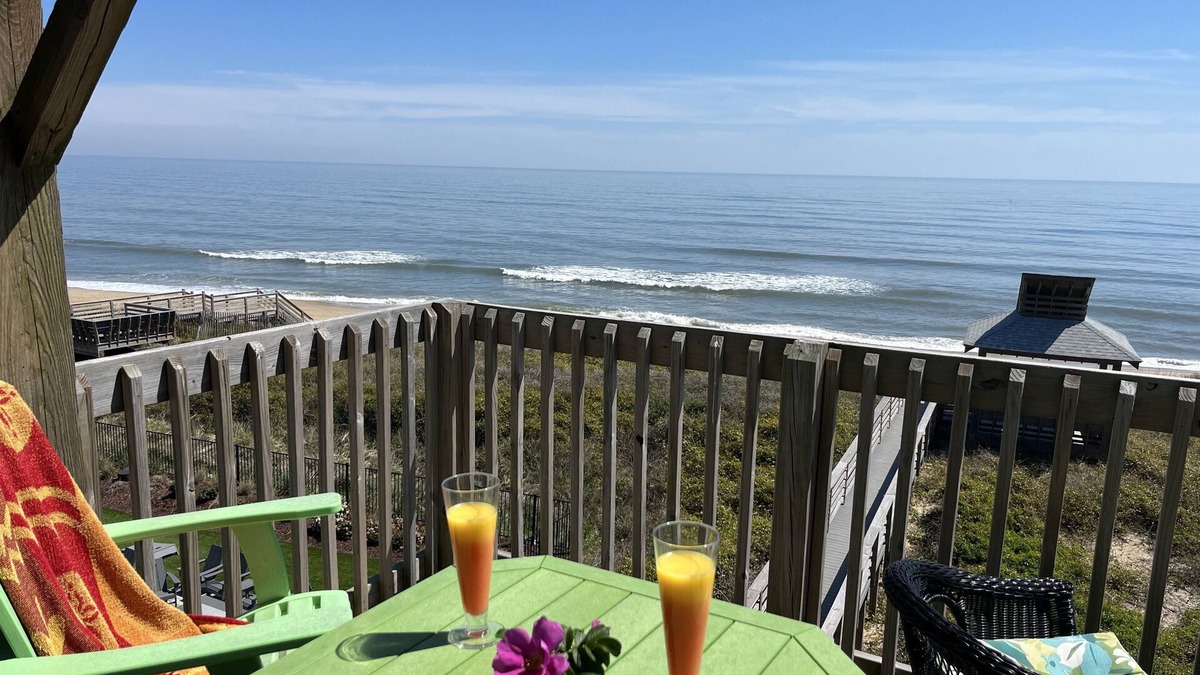 Duck Condo | 2025: Truly Oceanfront. The Penthouse in Duck, has Amazing Ocean Views!