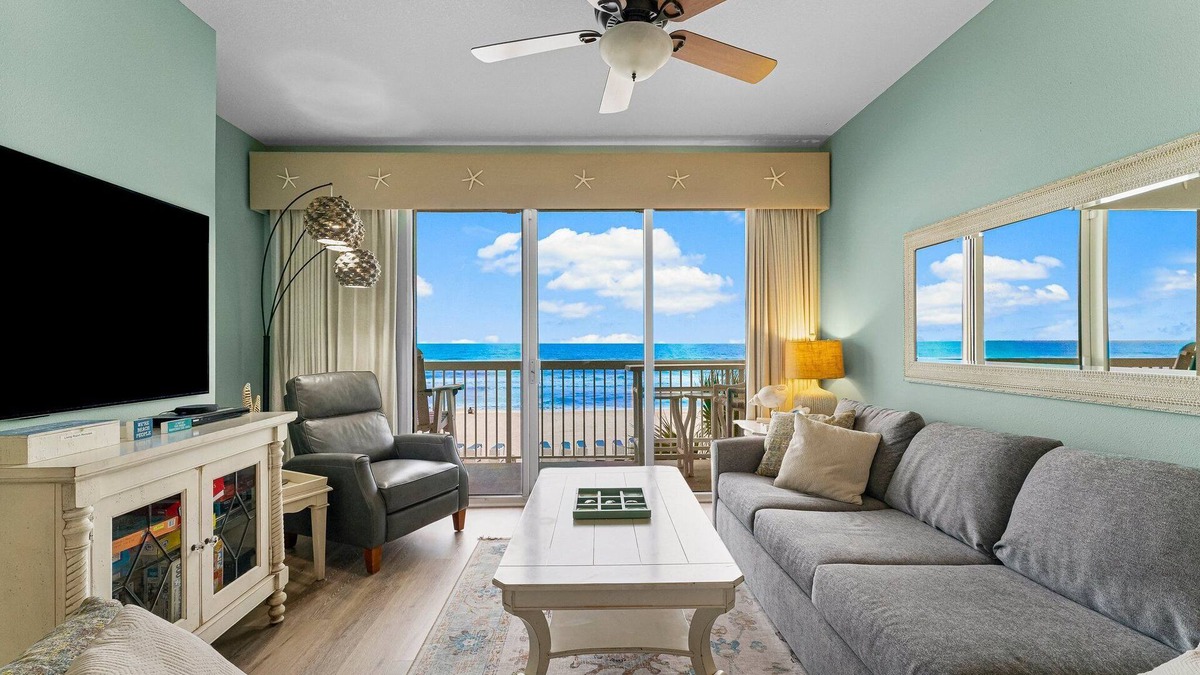 Miramar Beach Condo | 208 Celadon Beach Free Beach Service for FOUR! 2BR/2BA and Custom Bunk Room!