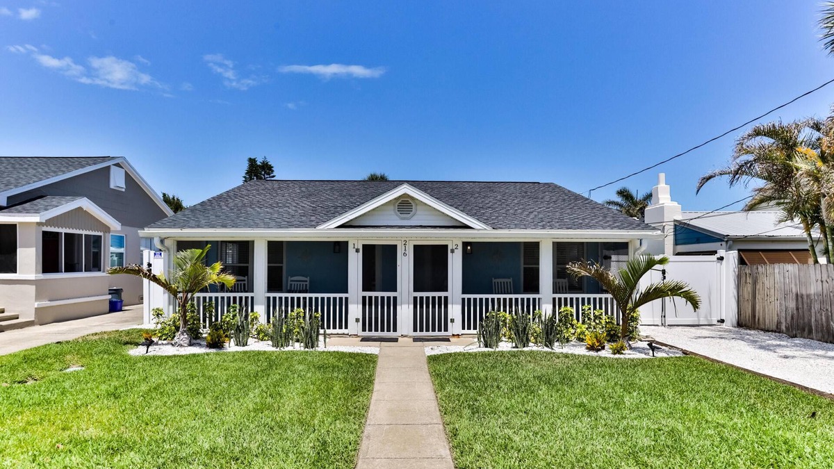 Boardwalk House | 216 Kirkland Suite 1 - 1/1 beachside pool home!