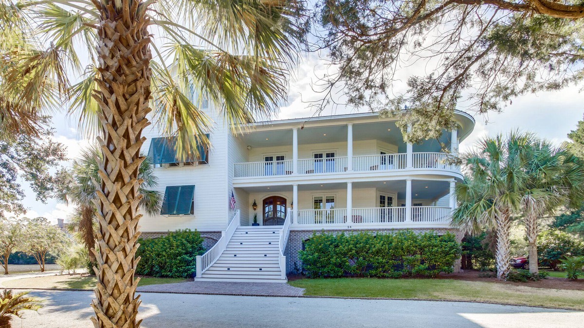 Debordieu Colony House | 24 Dene Court Beautiful 8 Bedroom Home in DeBordieu, Private Pool!