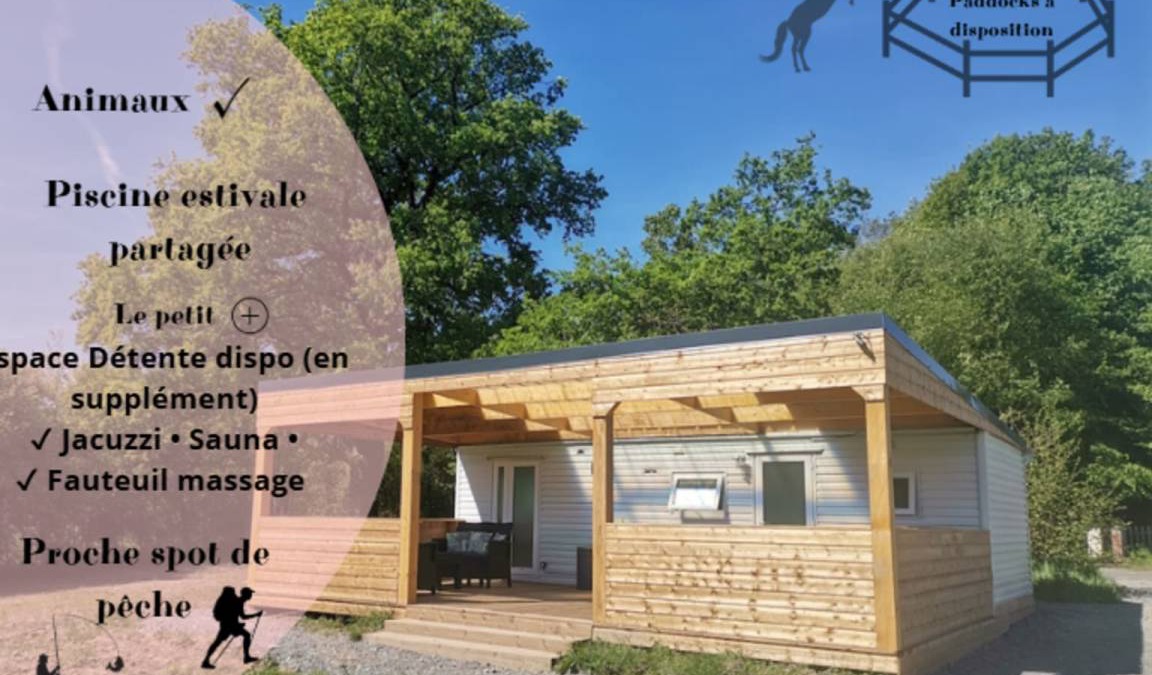 Eguzon-Chantome Cabin | 25 m² Cabin ∙ 2 bedrooms ∙ 3 guests