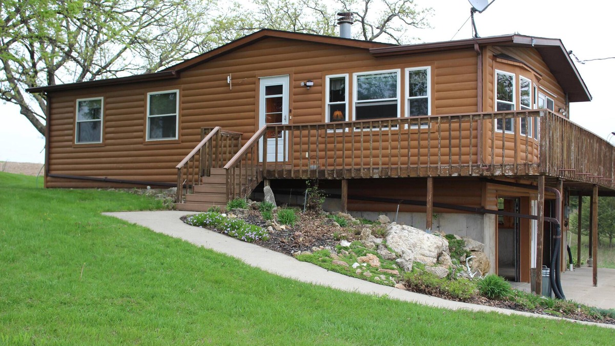 Decorah Cabin | 27 Acre Northeast Iowa Wooded Property with Cabin on a Trout Stream