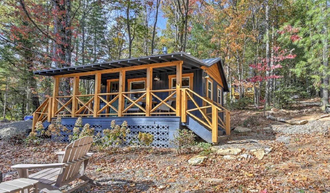 Hendersonville Cottage | 28 m² Cabin ∙ 1 bedroom ∙ 2 guests