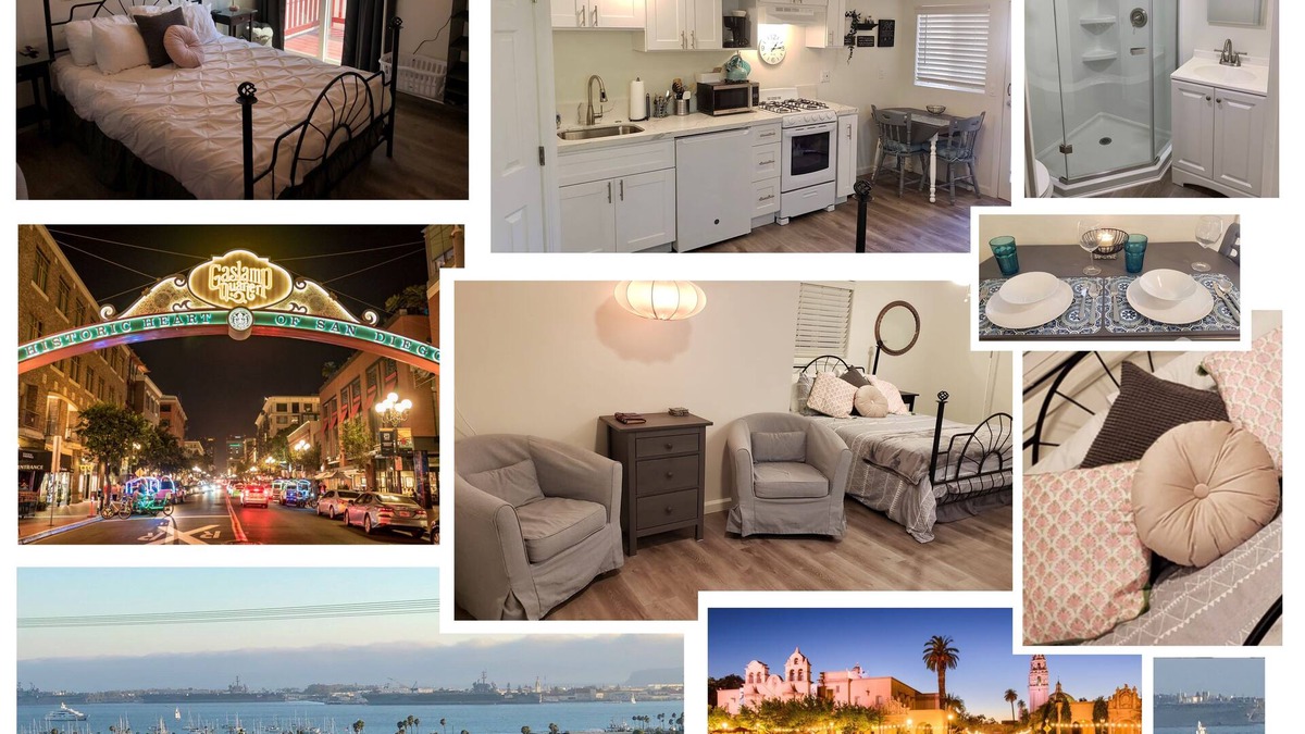 Middletown Apartment | 2950 B Columbia - Private, ALL-NEW boho studio in the heart of SD