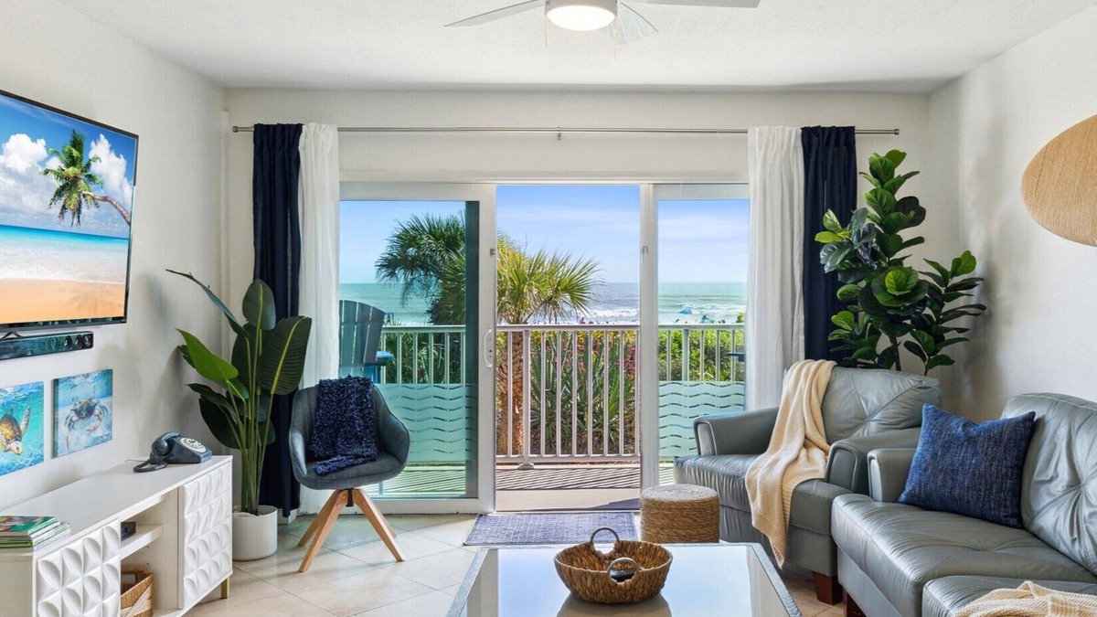 Cocoa Beach Condo | 2BD/2BA Cocoa Beach Oceanfront, POOL & ALL Downtown!