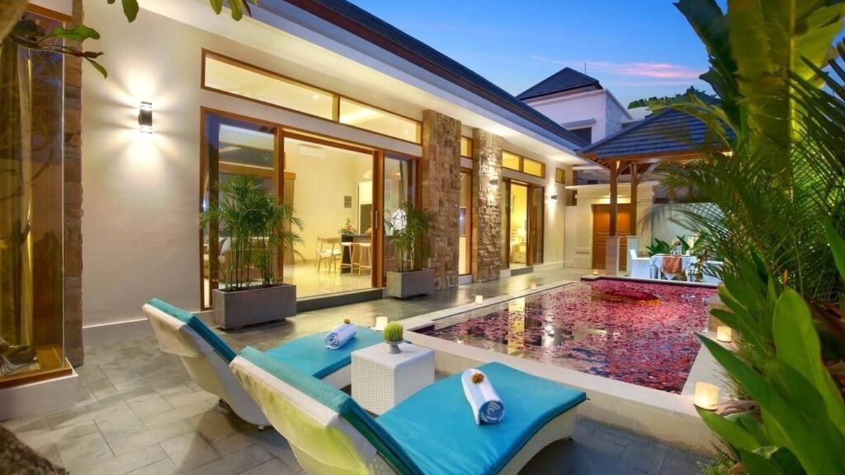 Dewi Sri Villa | 2BDR Villas prvt pool wth bathtub legian